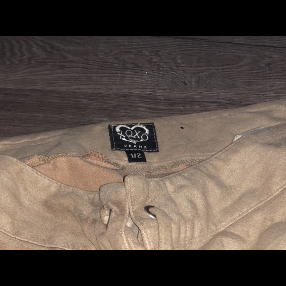 Faux suede flares - Picture 2 of 3